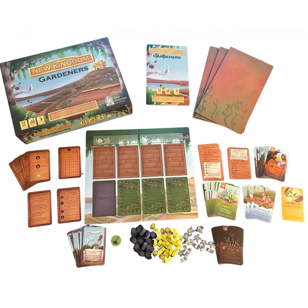 New Kingdom Gardeners + Prestige Strategy Board Game Bundle Sealed - Picture 4 of 5